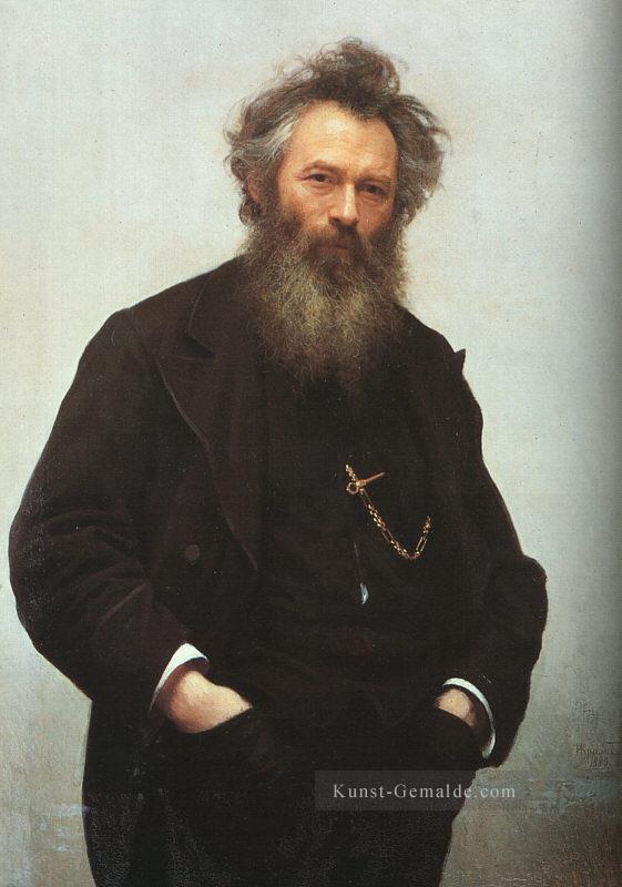 Porträt von Ivan I Shishkin Ivan Kramskoi demokratisch Ölgemälde